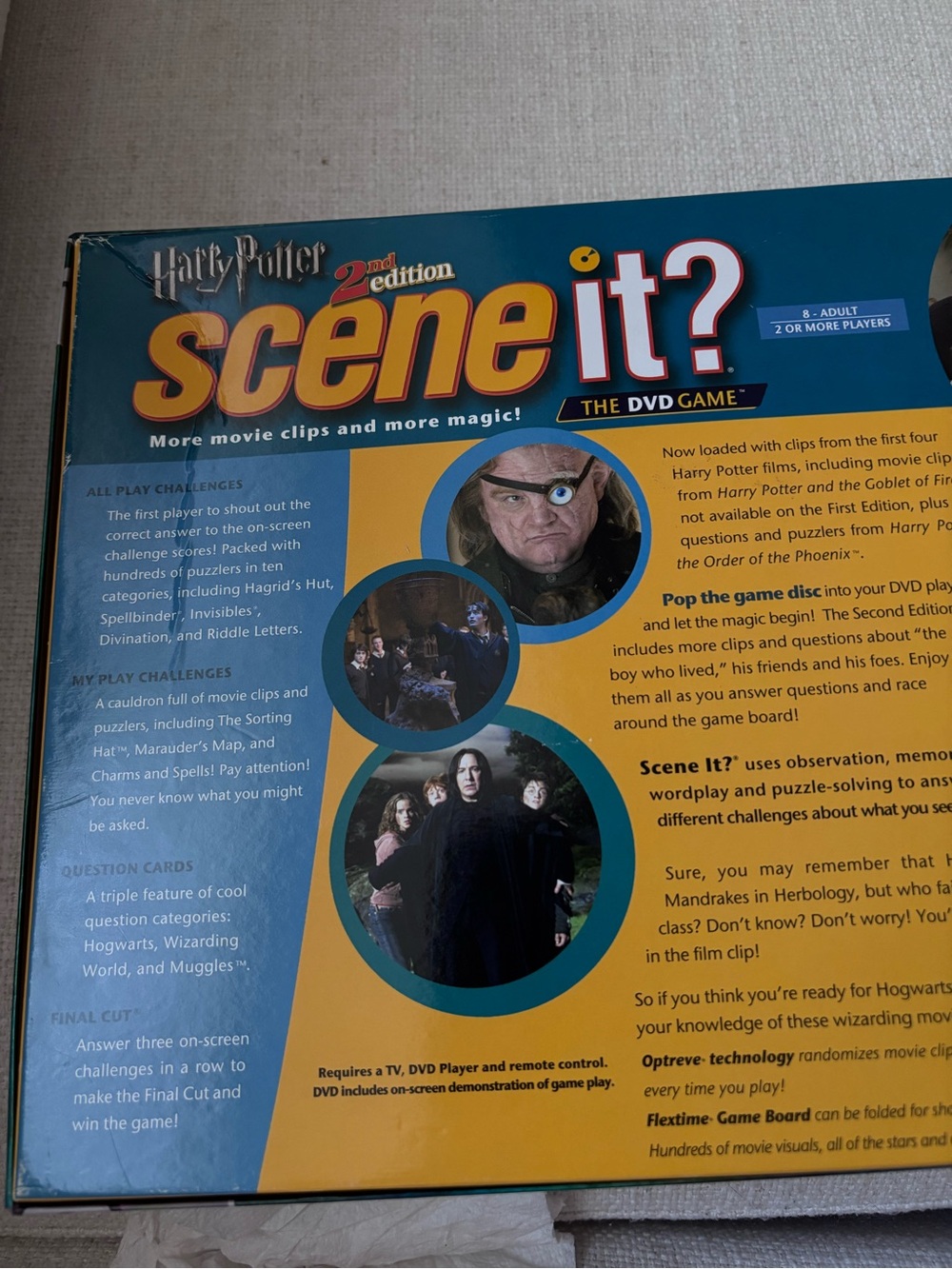 Harry Potter Scene it 2nd edition DVD Game - Picture 8 of 14